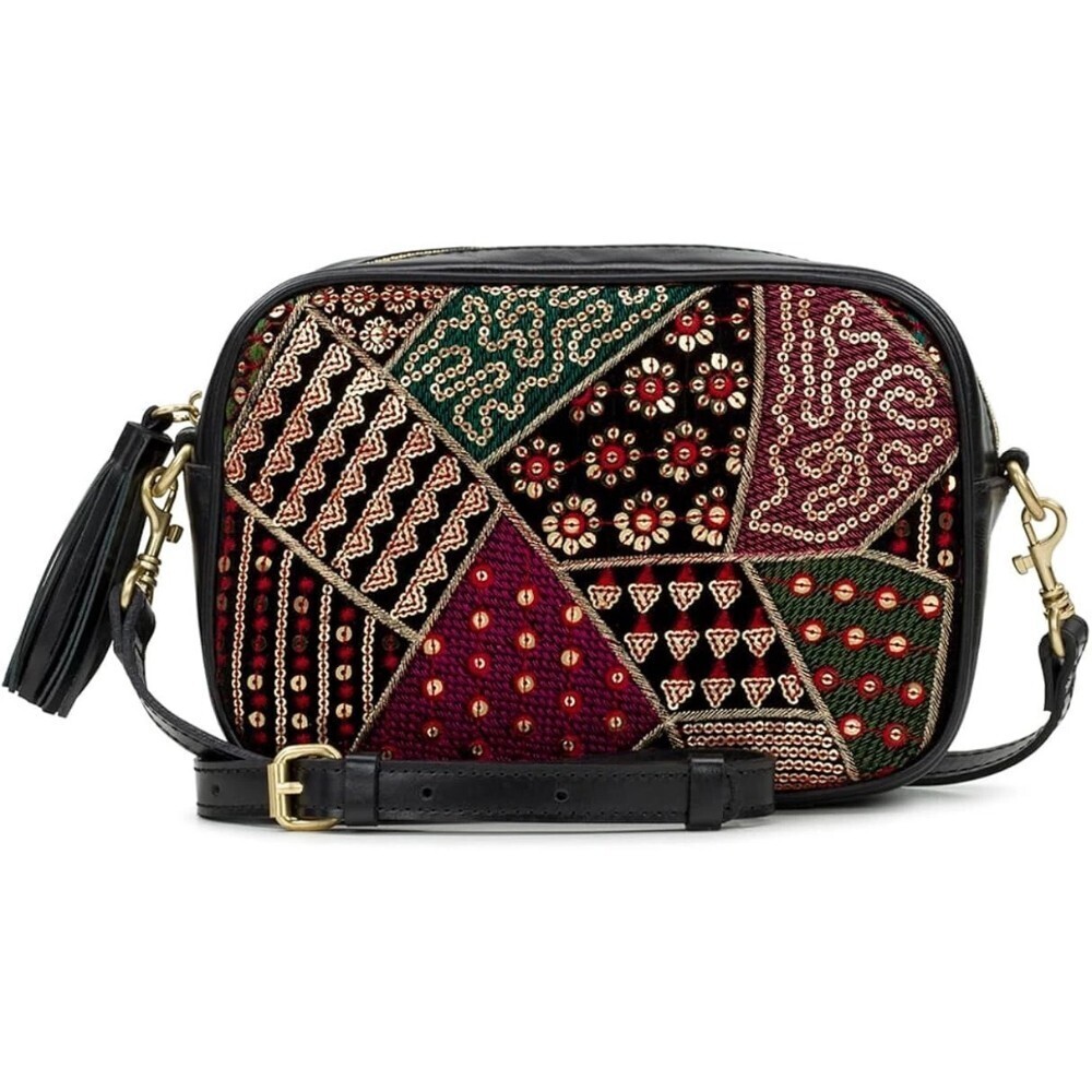Patricia Nash Josie Bag Women's Multi Leather Sequin Crossbody Strap KFC140